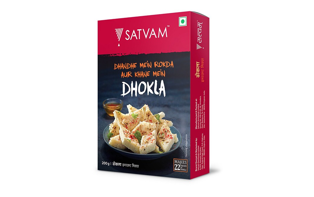 Satvam Dhokla Instant Mix    Box  200 grams